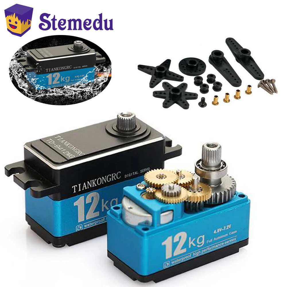 Kids Toys Remote Car - 12KG TD-9412MG Couple ÉWerFull Metal Digital