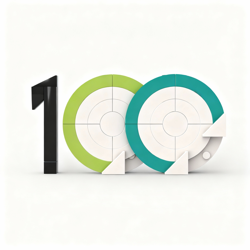 Kids Toys Logo - 100 pièces MOC Logo Years PHOENIX