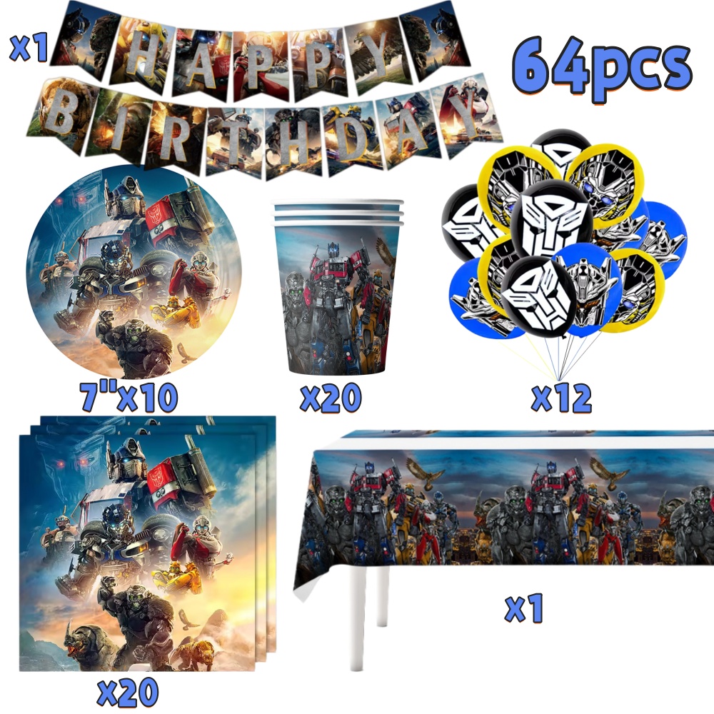 Banner Kids Toys - Ensemble de décoration de fête d'anniversaire