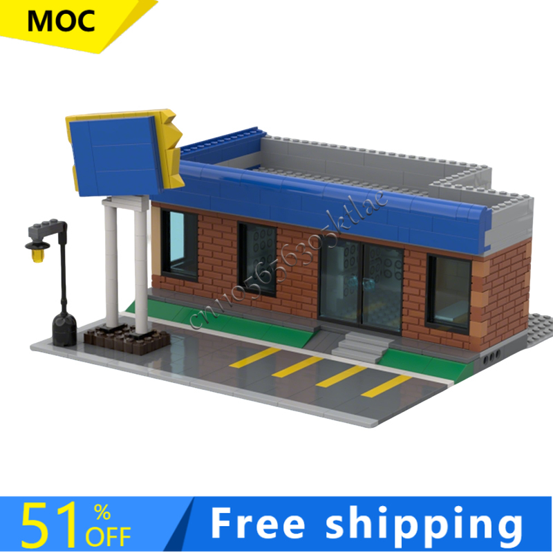 Kids Toys Rental - 717 pièces MOC Vues de rue