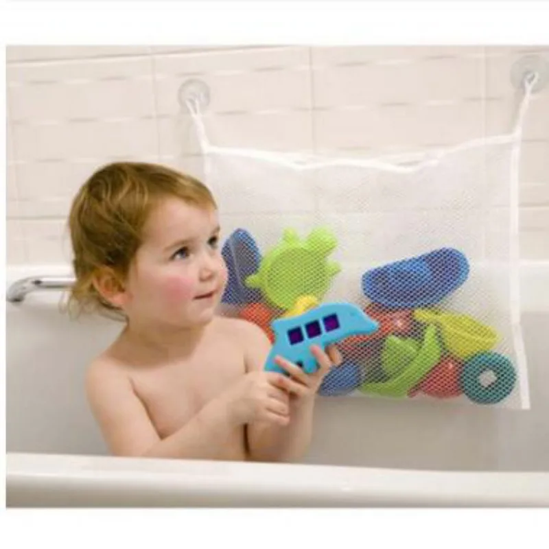 Kids Toys Basket - Sac de bain en maille pour
