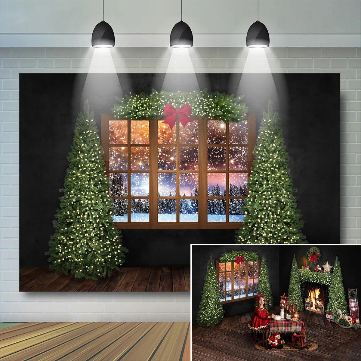 Banner Kids Toys - Décor de Noël Nuit Polaire pour