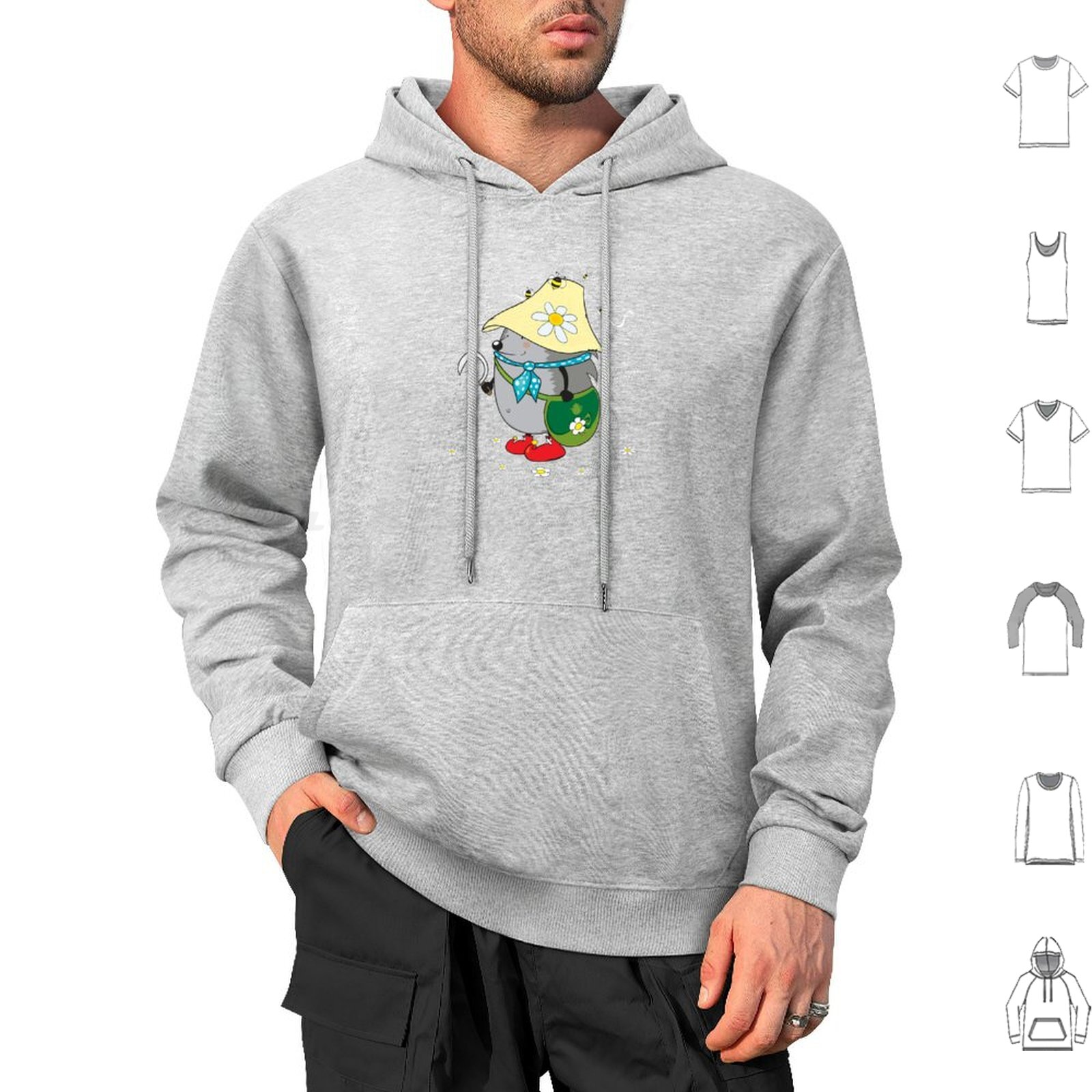 Kids Toys Vector - Forêt Druïde sweat à capuche coton