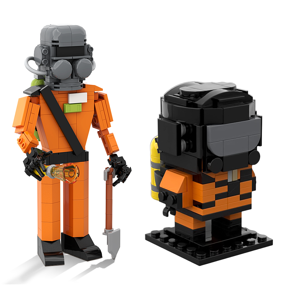 Kids Toys Company - Gobricks société latérale équipage bloc de