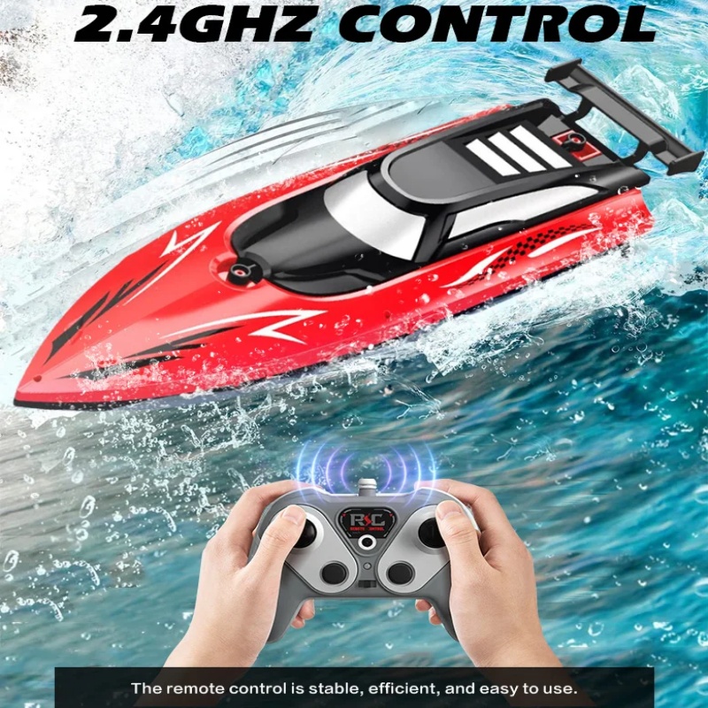Bateau RC 2,4 GHz haute vitess - Kids Toys Company avis et prix