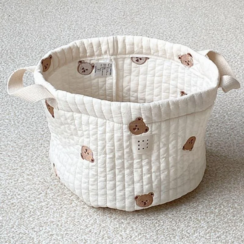 Sac à couches brodé ours migno - Kids Toys Basket avis et prix