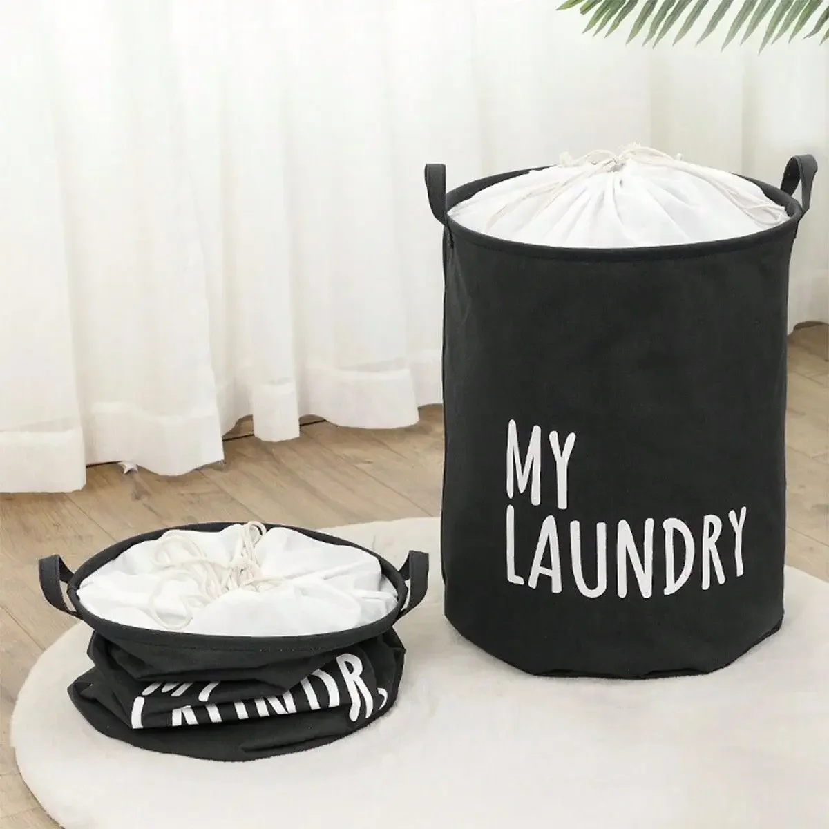 Panier à linge pliable à cordo - Kids Toys Basket avis et prix