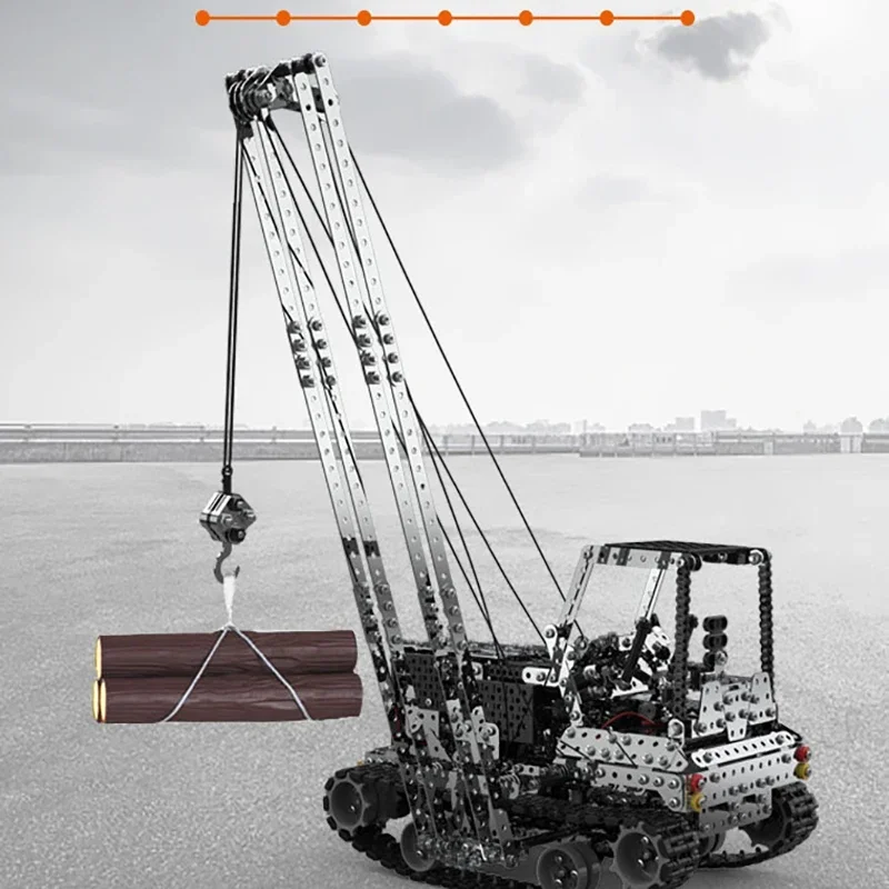 Grue RC en métal à monter soi- - Kids Toys Remote Car avis et prix