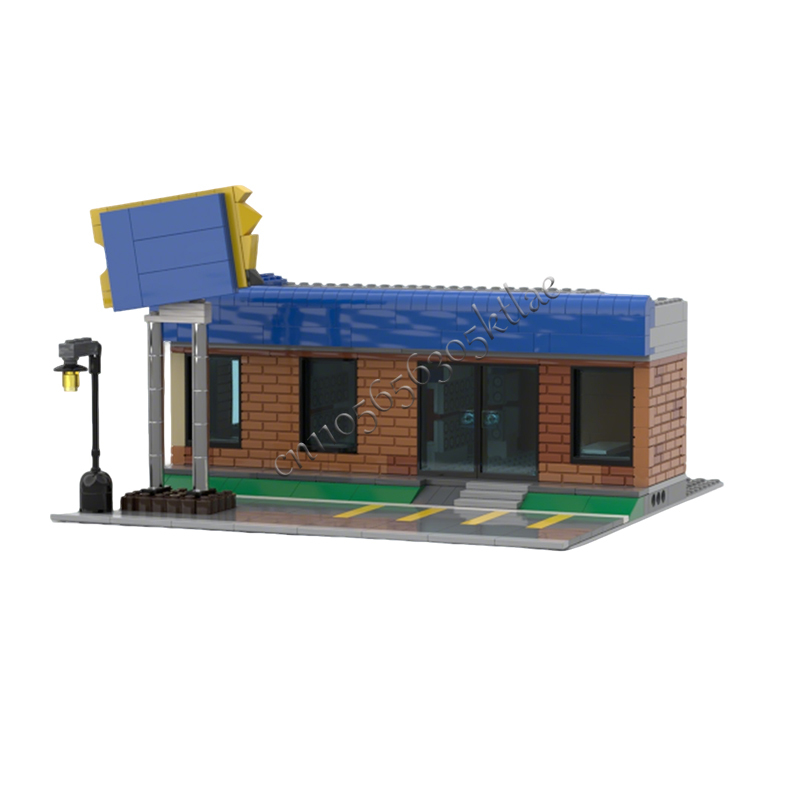 717 pièces MOC Vues de rue urb - Kids Toys Rental avis et prix