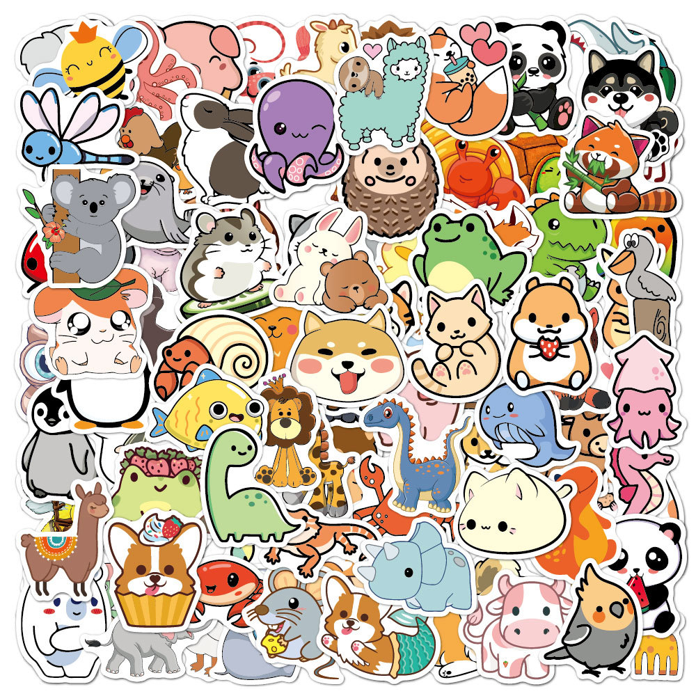 100 pièces drôle Animal Autoco - Kids Toys Logo avis et prix