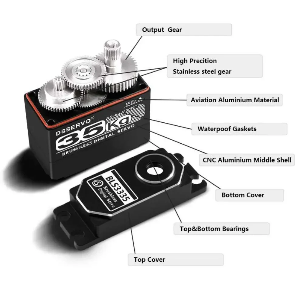 Servomoteur numérique BLS3335  - Kids Toys Remote Car avis et prix