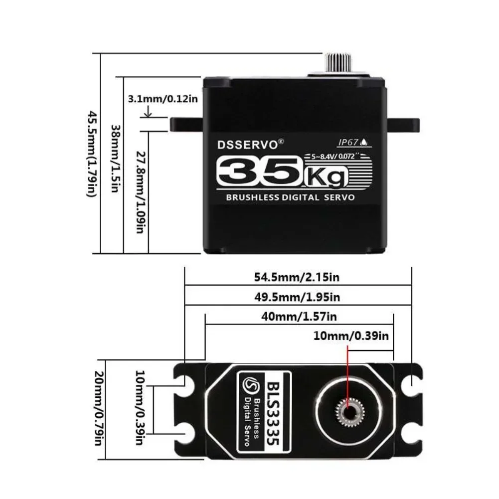 Servomoteur numérique BLS3335  - Kids Toys Remote Car avis et prix