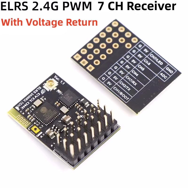 ELRS 2.4G PWM 7CH 6CH CRSF Réc - Kids Toys Remote Car avis et prix