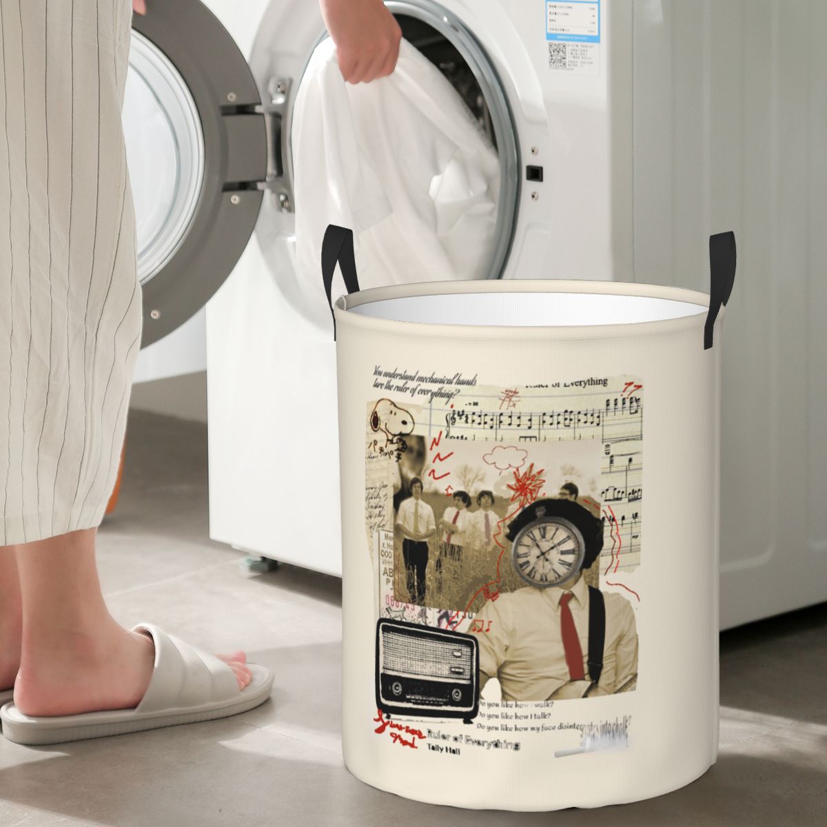 Nouveau panier à linge pliable - Kids Toys Logo avis et prix